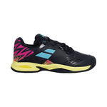 Chaussures de tennis Babolat Babolat Propulse Chaussures Toutes Surfaces Enfants-Bleu Foncé,Pink