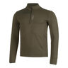Warm Light Haut Manches Longues Hommes-Vert