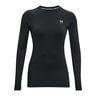 Authentics Crew Haut Manches Longues Femmes-Noir
