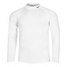 Dri-Fit Haut Manches Longues Hommes-Blanc