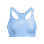 Vêtements Under Armour Under Armour Heatgear High Soutien-gorge sport Femmes - bleu clair, blanc
