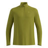 Essential 1/2 Zip Maillot de course Hommes-vert