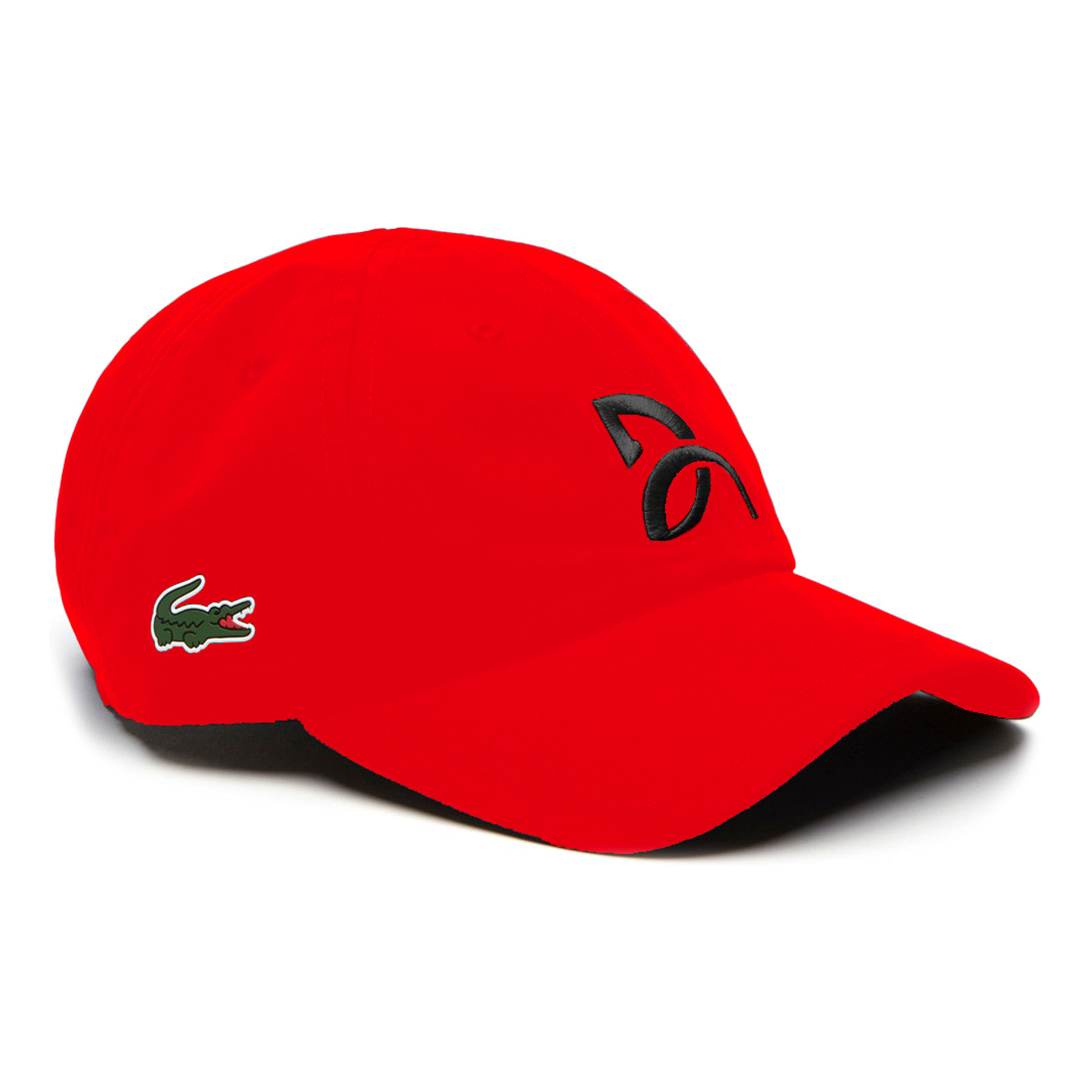 Buy Lacoste Novak Djokovic Casquette Rouge Fonce Noir online Tennis Point CH