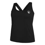 Vêtements Quiet Please Quiet Please Serve & Volley 2.0 Débardeur Tank Top Femmes-Noir