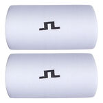 V&ecirc;tements de tennis JLindeberg JLindeberg Rally  Poignet Unisex-blanc