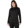 Core Winter 1/2 Zip Maillot De Course Femmes-Noir