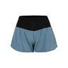 Multi Pocket Short De Running Femmes-Bleu Petrol