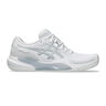 Gel-Challenger 15 Chaussure Terre Battue Femmes-Blanc,Argent