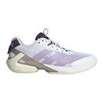Chaussures de tennis adidas adidas Adizero Ubersonic 5 Chaussures Toutes Surfaces Femmes-Blanc,Lilas