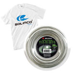 Solinco Solinco Tour Bite Bobine Cordage 200m-Argent