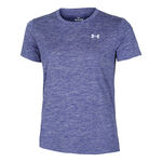 Vêtements Under Armour Under Armour Tech Twist T-shirt Femmes - bleu gris, argent