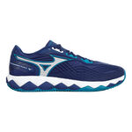 Chaussures de tennis Mizuno Mizuno Wave Enforce Tour 2 Chaussure Terre Battue Hommes-Bleu,Blanc