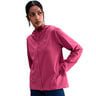 Swift Veste running Femmes - berry, argent