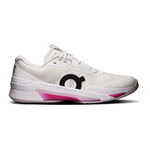 Chaussures de tennis On On THE ROGER Pro Fire  AC Chaussures toutes surfaces Hommes-blanc, pink