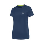 V&ecirc;tements Dunlop Dunlop Club Crew T-shirt Filles-Bleu Fonc&eacute;
