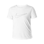 V&ecirc;tements Nike Nike Dri-Fit One Graphic T-shirt Filles-Blanc,Noir