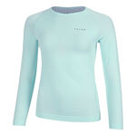 Vêtements Falke Falke Warm Haut Manches Longues Femmes-Vert