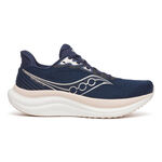 Chaussures de running Saucony Saucony Triumph 23 Chaussure de running sans stabilisateurs Femmes-bleu fonc&eacute;, ros&eacute;