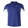 Club 22 Tech Polo Hommes-Bleu,Blanc