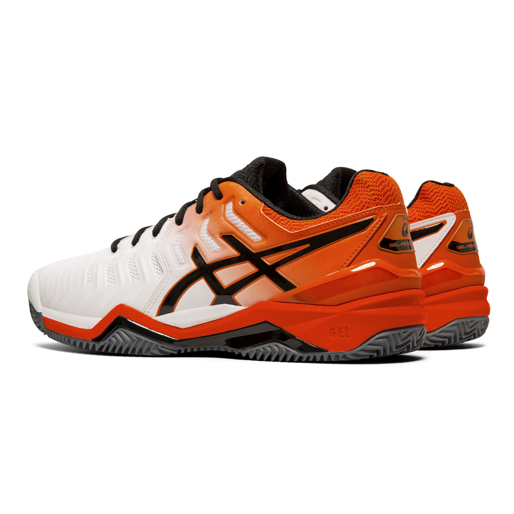 Buy ASICS Gel Resolution 7 Clay Chaussure Terre Battue Hommes Blanc Orange online Tennis Point CH