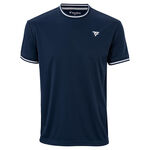 V&ecirc;tements de tennis Tecnifibre Tecnifibre TEAM TECH TEE WHITE T-shirt Hommes-bleu fonc&eacute;