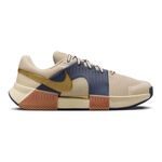 Chaussures de tennis Nike Nike Zoom GP Challenge 1 PRM Chaussures Toutes Surfaces Hommes-Beige,Bleu Foncé