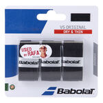 Surgrips Babolat Babolat VS Grip Original Pack De 3-Noir