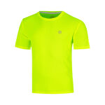 V&ecirc;tements de tennis BIDI BADU BIDI BADU Solid T-shirt Gar&ccedil;ons-jaunes fluo
