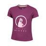 Baseline Logo T-shirt Filles-Berry, Pink