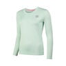 Mina Tech Roundneck Haut manches longues Filles - mint, 