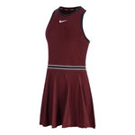 V&ecirc;tements Nike Nike Court Dri-FIT Slam Robe Femmes-Rouge Fonc&eacute;
