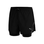 V&ecirc;tements Puma Puma Ultraweave 2in1 5in Short De Running Hommes-Noir