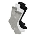 Vêtements De Tennis BIDI BADU Don Carlito XXL Crew Move Socks 6 Pack - black