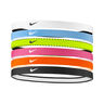 Nike Flex Classic Bandeau Pack de 6 Unisex - pink, blanc