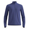 Essential Thermal Midlayer 1/2 Zip Maillot de course Hommes-bleu