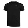 Dri-Fit Miler UV Maillot De Course Hommes-Noir,Gris