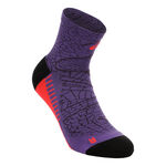 V&ecirc;tements ASICS ASICS Performance Run Quarter Chaussettes de running Unisex-violet