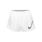 Vêtements Nike Nike Dri-Fit One Swoosh Short De Running Femmes-Blanc