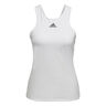 Y D&eacute;bardeur Tank Top Femmes-Aluminium Blanc