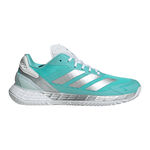 Chaussures de tennis adidas adidas Defiant Speed 2 Chaussures Toutes Surfaces Femmes-Turquoise,Argent