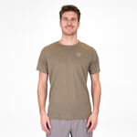 Vêtements BIDI BADU BIDI BADU Crew Two Colored T-shirt Hommes-Vert Olive