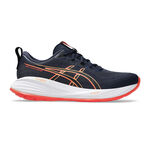 Chaussures de running ASICS ASICS Gel-Cumulus 27 Chaussure De Running Sans Stabilisateurs Hommes-Bleu Fonc&eacute;,Corail