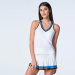 V&ecirc;tements Lucky in Love Lucky in Love Stripe Hype D&eacute;bardeur Tank Top Femmes-Blanc,Multicouleur