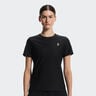 Court-T T-shirt Femmes-noir