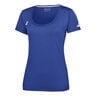 Play Cap Sleeve T-shirt Filles-Bleu Fonc&eacute;,Blanc