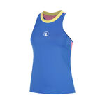 V&ecirc;tements de tennis Quiet Please Quiet Please Racerback 2.0 D&eacute;bardeur tank top Filles - bleu, blanc