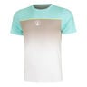 Wild Receiver Faded T-shirt Hommes-Turquoise,Multicouleur