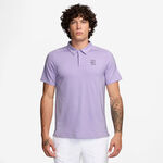 Vêtements Nike Nike Court Dri-FIT Advantage Polo Hommes-Lilas,Noir