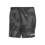 V&ecirc;tements adidas adidas Terrex MT Light 5in Short De Running Hommes-Noir,Gris
