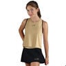 Court Débardeur Tank Top Femmes-Or